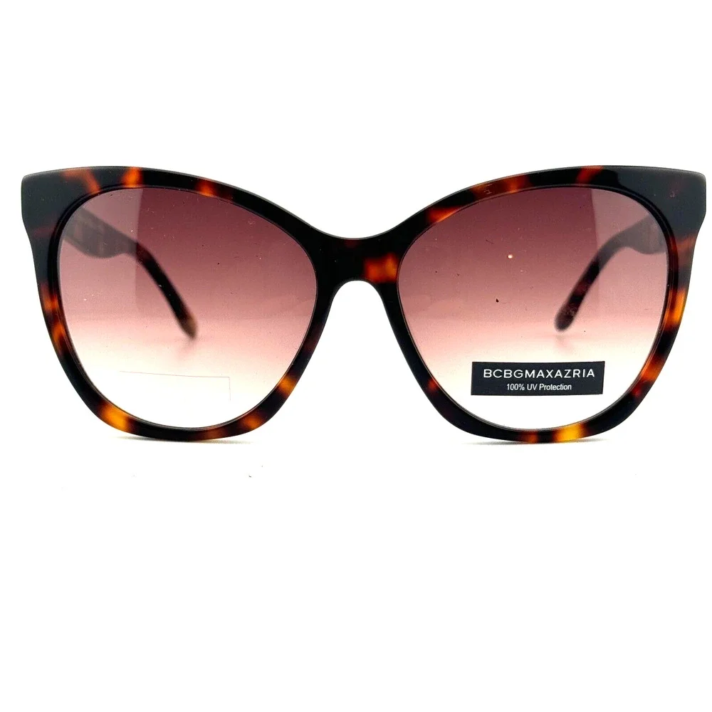 BCBGMAXAZRIA Sunglasses FLAWLESS Tortoise‎ Brown Cat Eye H13403